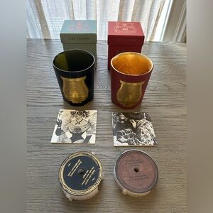 Cire Trudon Empty Candle containers and packaging